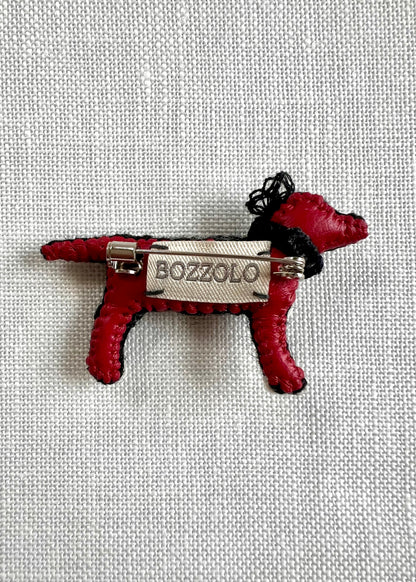 Black and White Doggie - Silver Buckle Collar
