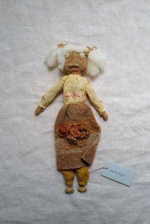 Flower Girl Linen Doll by Sophie Digard