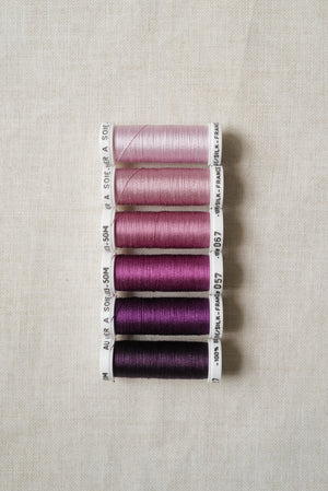 Au Ver à Soie - 100/3 (Purples)