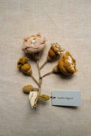 "Specimen" Brooch by Sophie Digard - Posidonia