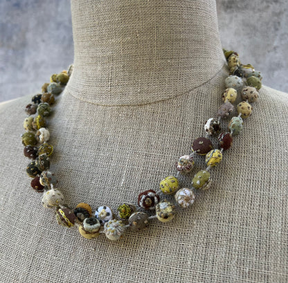 Flower Pearl Necklace