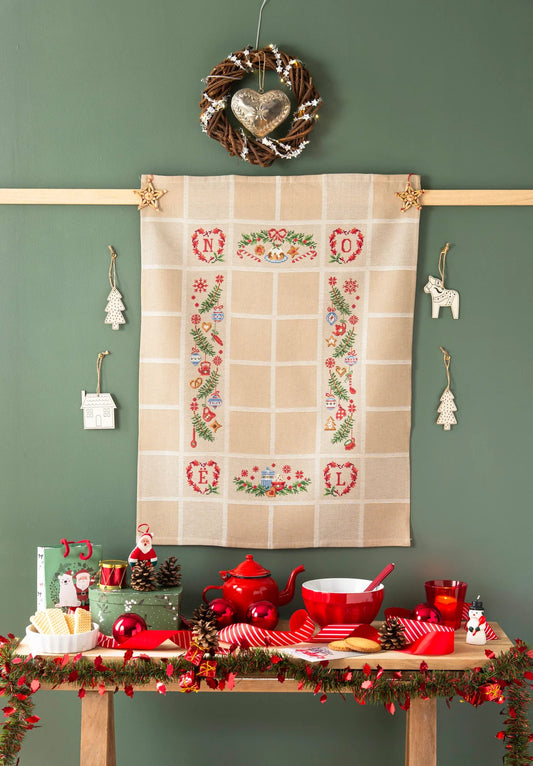 Christmas Towel - Cross Stitch Chart