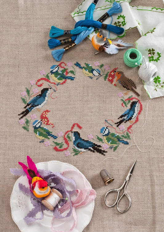 Springtime Songbirds - Cross Stitch Chart