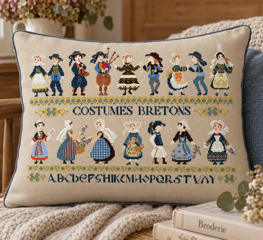 Brittany Costumes - Cross Stitch Chart