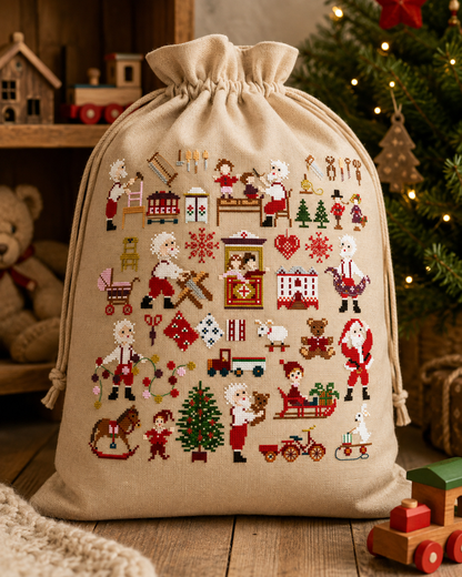 Santa's Workshop - Cross Stitch Chart