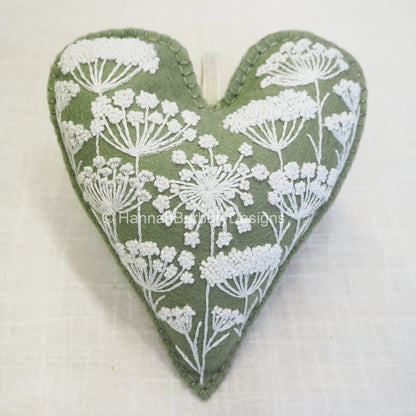 "Flora" Heart