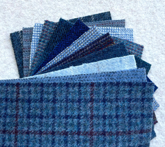 Blue Appliqué Felt Pack