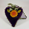 Flourishing Purple Heart Pincushion