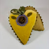 Flourishing Yellow Heart Pincushion