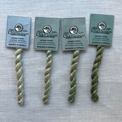 Green "Shades of Africa" Silk Pack