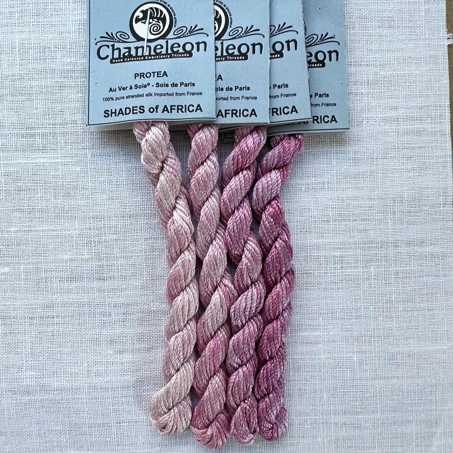 Pink "Shades of Africa" Silk Pack