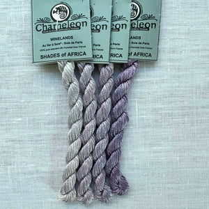 Purple "Shades of Africa" Silk Pack