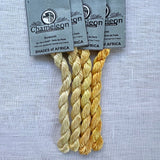 Yellow "Shades of Africa" Silk Pack