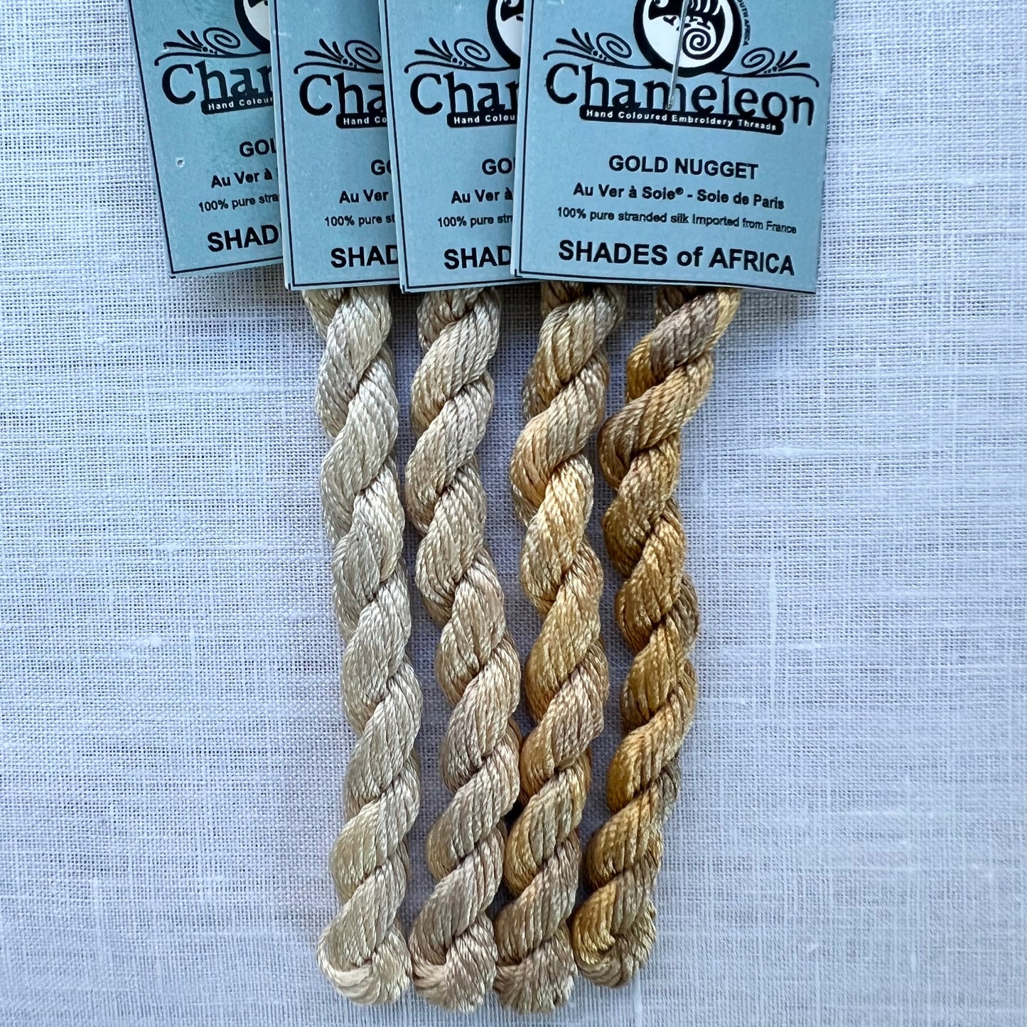 Golden "Shades of Africa" Silk Pack