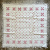 Cross Stitched Napkins and Tablecloth Set