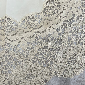 Hand-Made Lace Table Topper