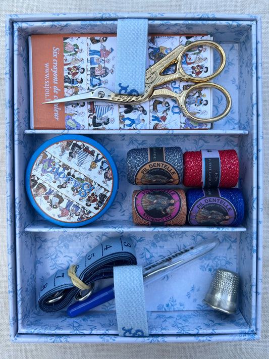 Stocked Sewing Box - Breton Farandole