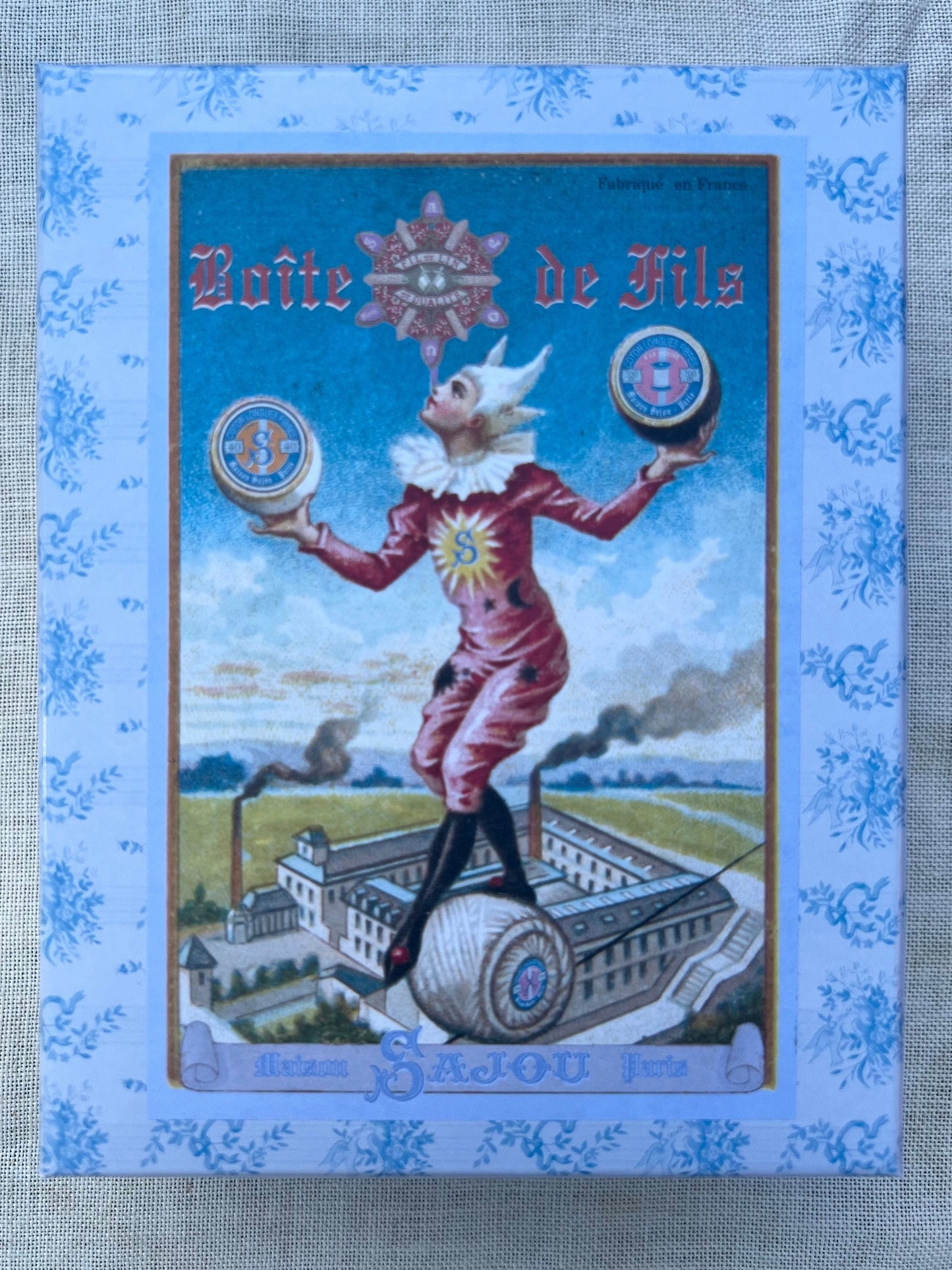Stocked Thread Box - Tightrope Walker