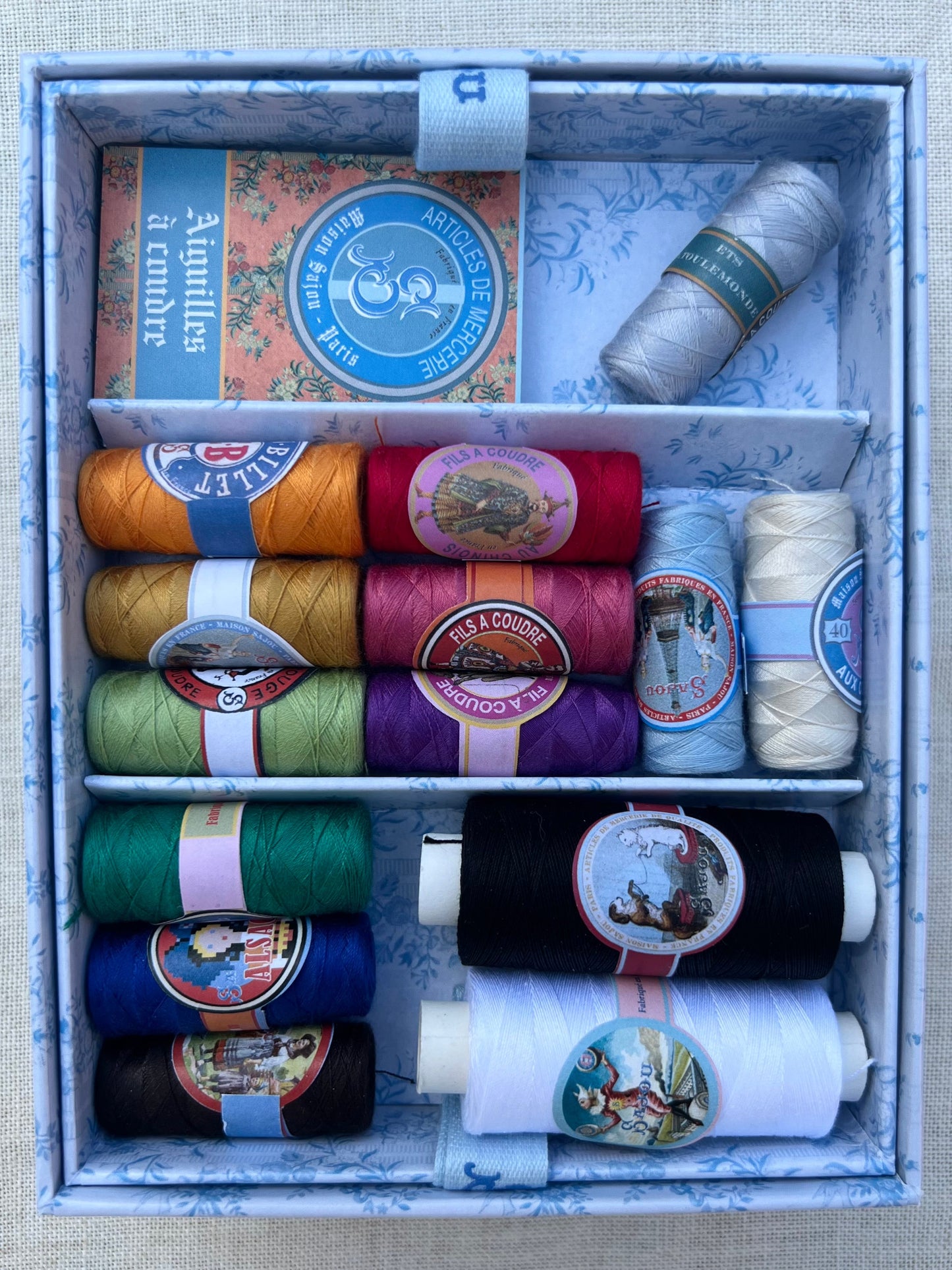Stocked Thread Box - Tightrope Walker