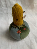 Bee and Cactus Pin Cushion