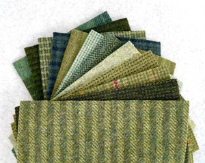 Herbal Green Appliqué Felt Pack
