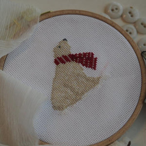 The Polar Bear - Cross Stitch Kit