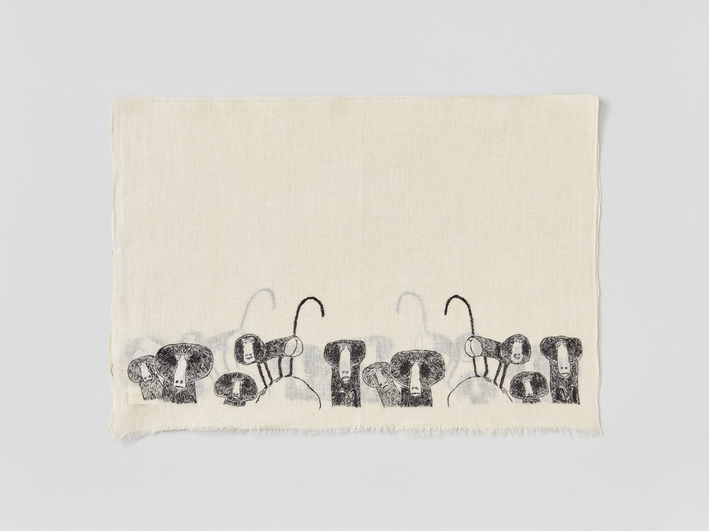 Playful Monkey Stole