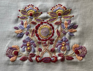 Strawberry Sunflower - Embroidery Kit