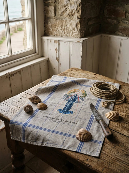 Tea Towel - Blue Lobster