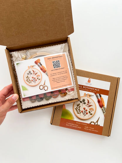 Fall Botanicals Embroidery Kit