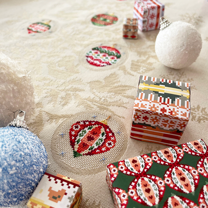 Pretty Christmas Tree Tea Towel