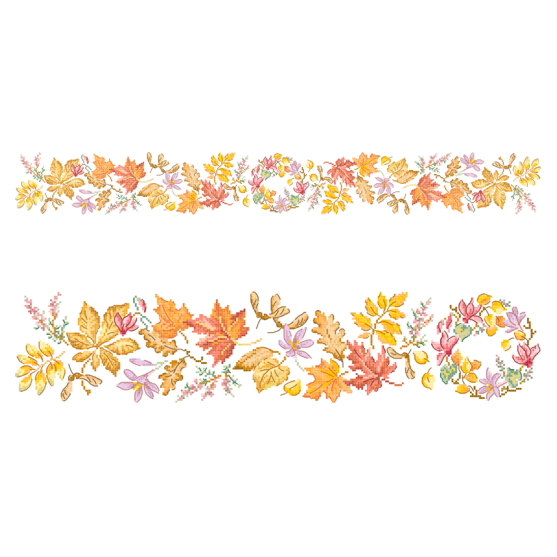 Autumn Elegance - Table Runner