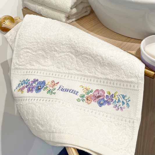 Forget-Me-Not Hand Towel