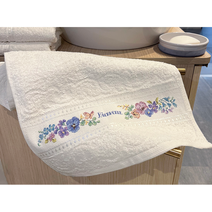 Forget-Me-Not Hand Towel