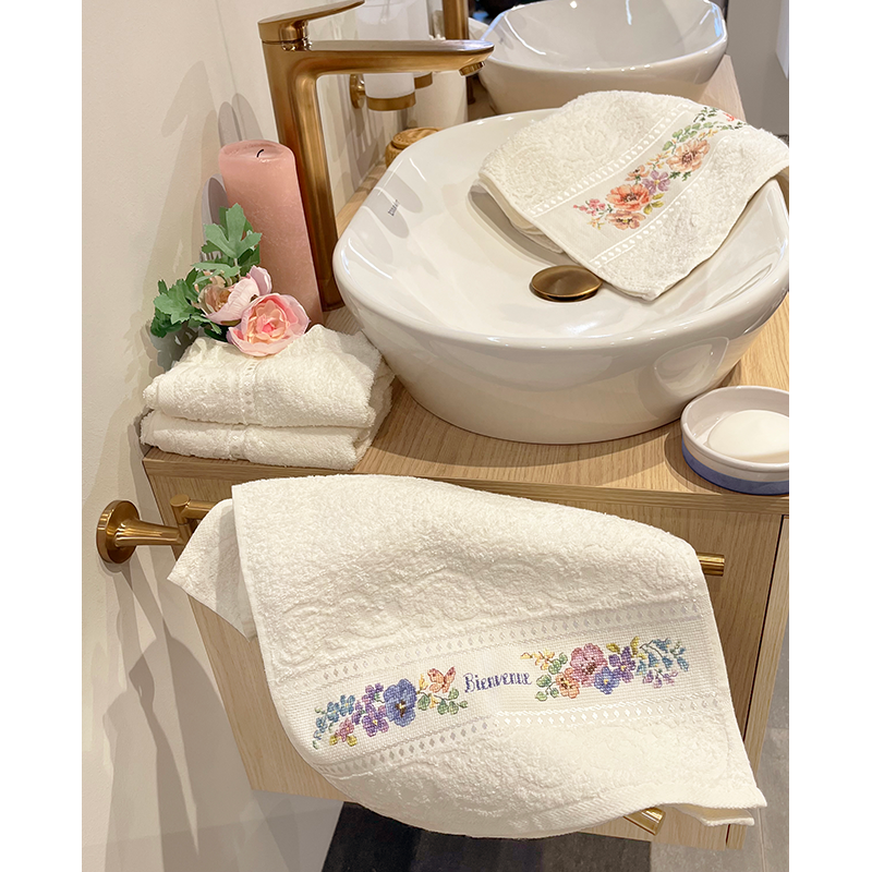 Forget-Me-Not Hand Towel