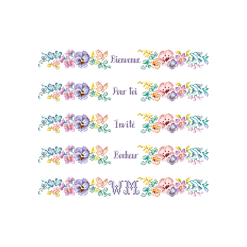 Forget-Me-Not Hand Towel