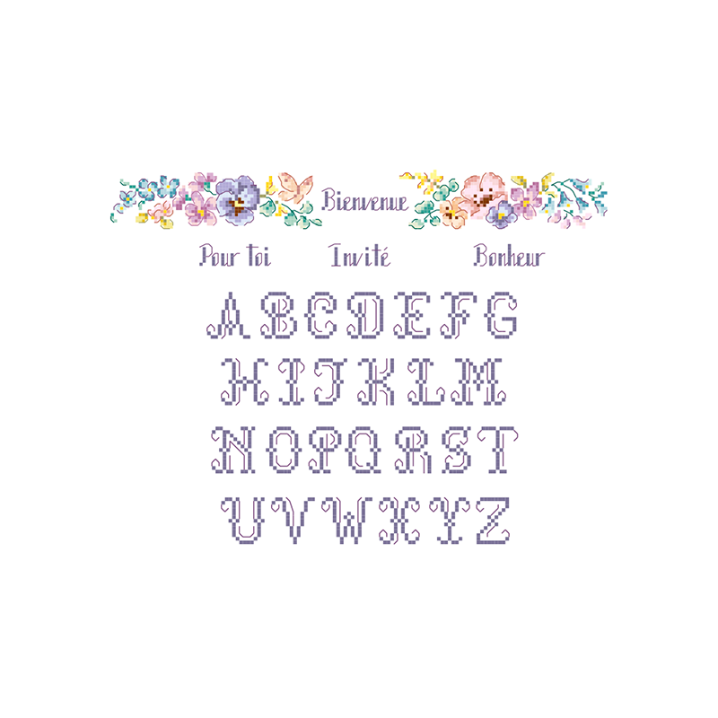 Forget-Me-Not Hand Towel