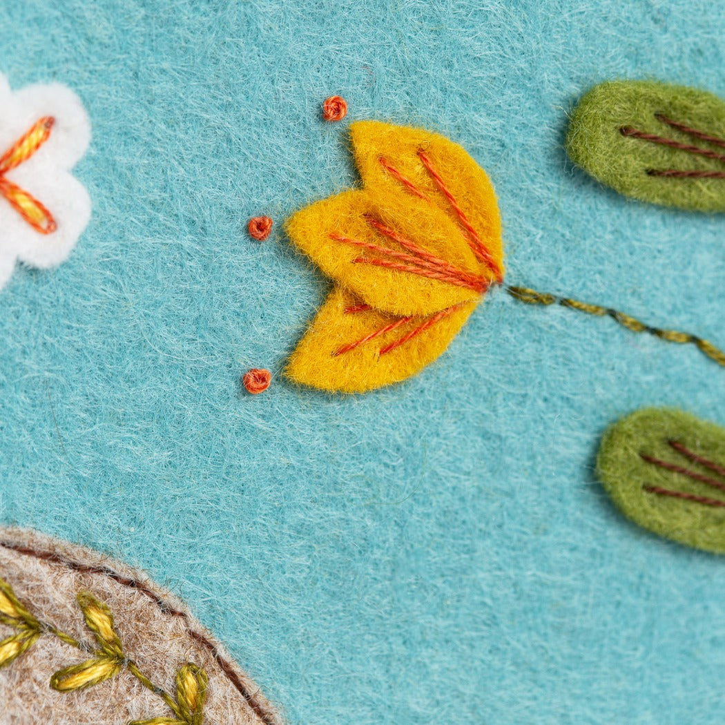 Wild Hare Appliqué Hoop Craft Kit