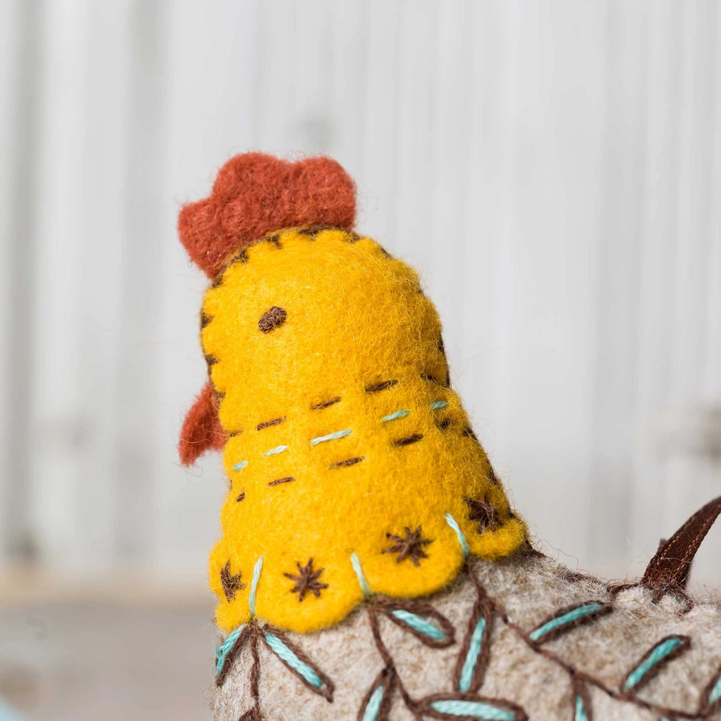 French Hen - Felt Craft Mini Kit