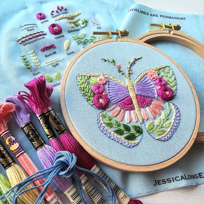 Butterfly - Embroidery Kit