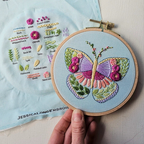 Butterfly - Embroidery Kit