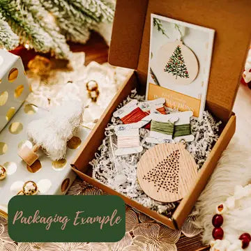 Christmas Tree Ornament - Embroidery Kit