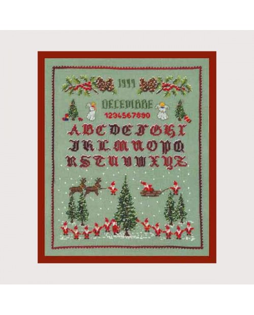 Miniature December Alphabet