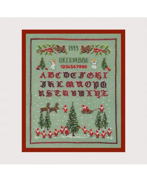 Miniature December Alphabet