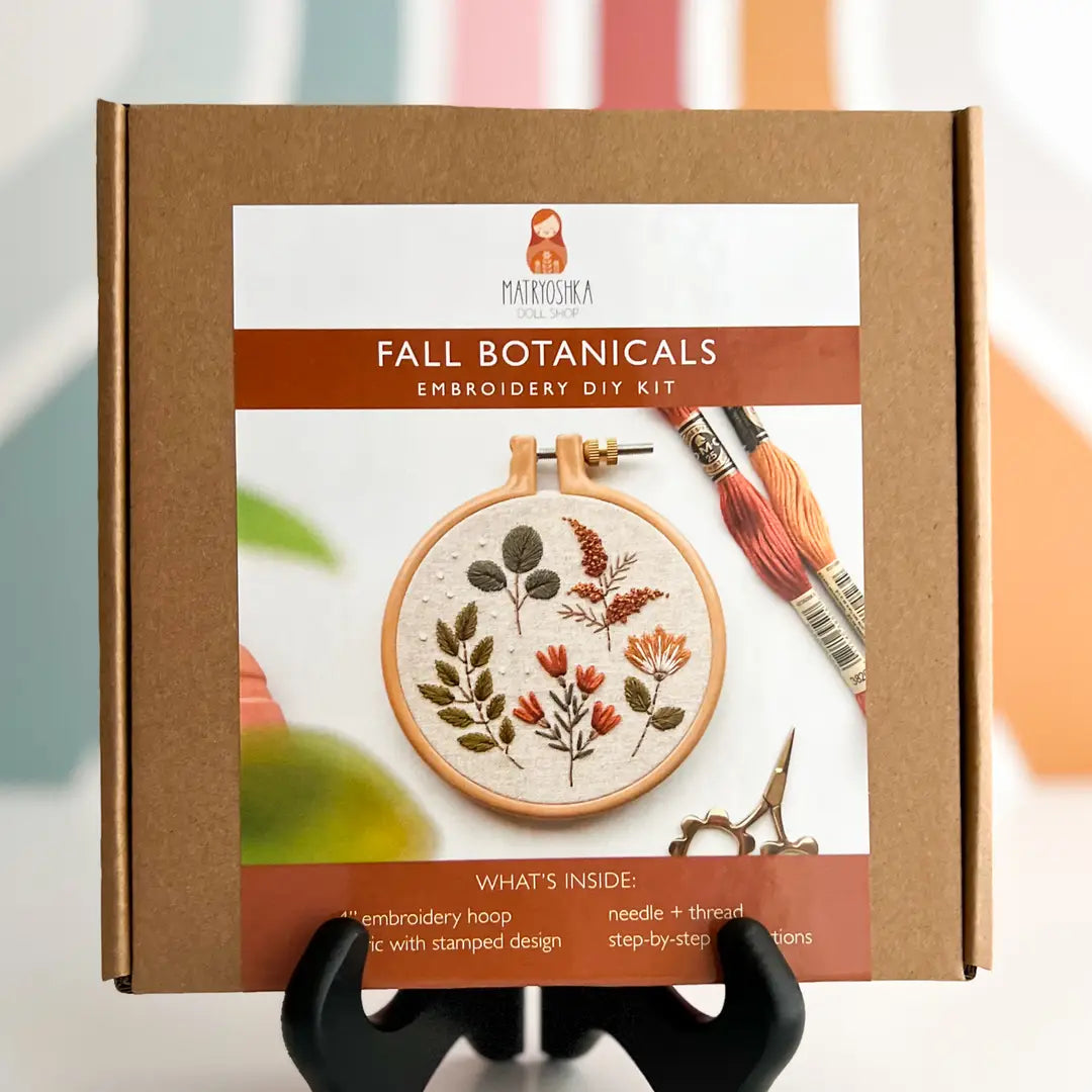 Fall Botanicals Embroidery Kit