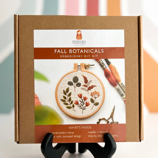Fall Botanicals Embroidery Kit