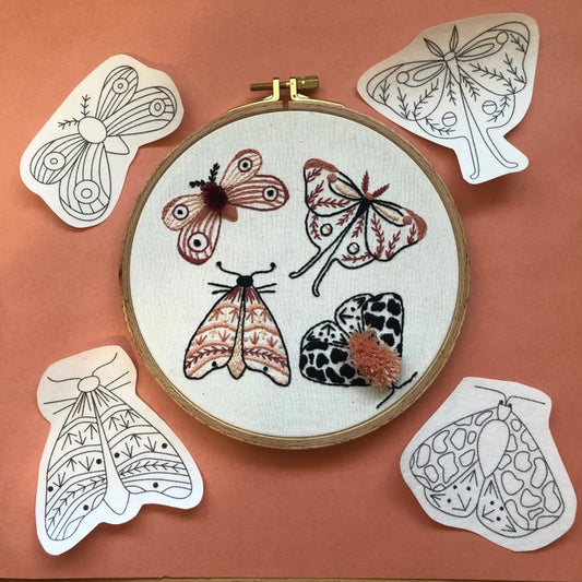 Moth Designs - Peel & Stick