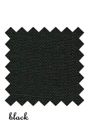 Linen for Cross Stitch - Black