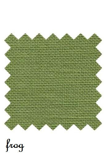 Linen for Cross Stitch - Frog