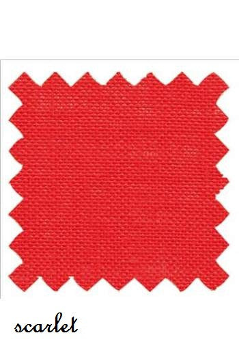 Linen for Cross Stitch - Scarlet